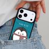 Cute Penguin Phone Case for iPhone 16e 15 14 13 12 17 Pro Max Plus Air 17pro Cover Coque