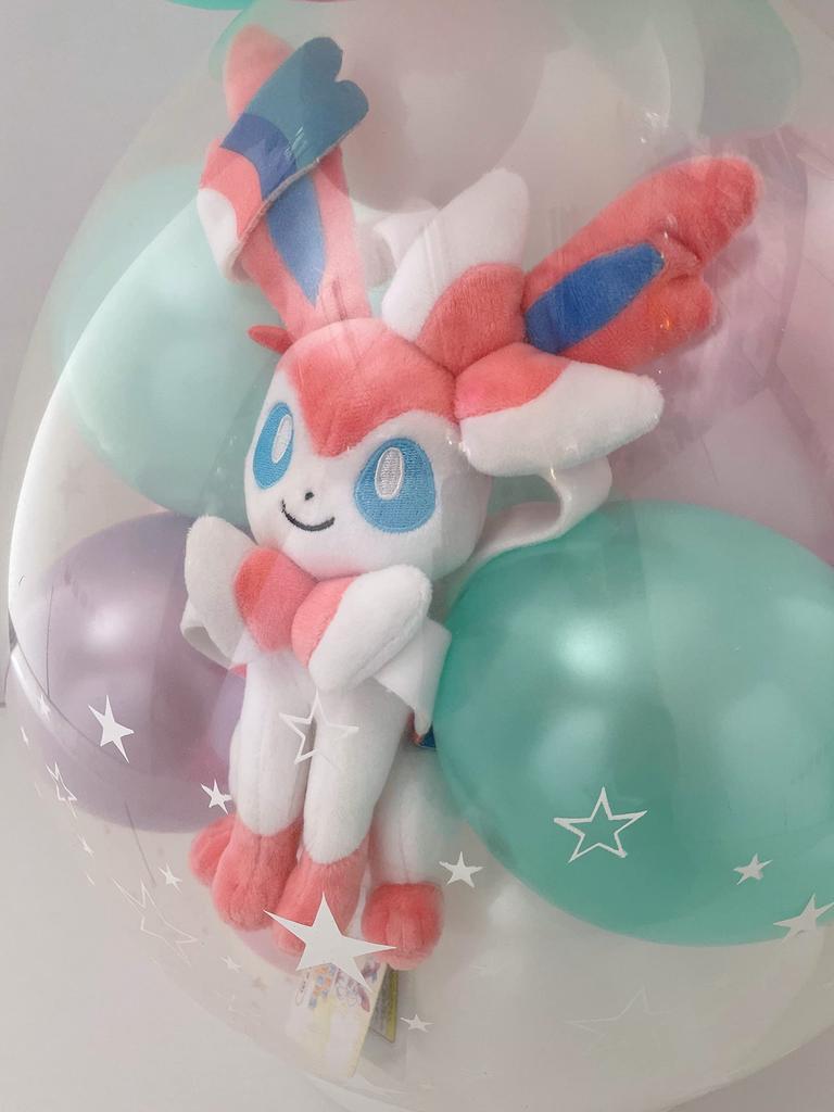 Evolutionary Eevee Balloon Wrapping Congrats Graduation Celebration Entrance Celebration Pass Celebration Coming of Age Ceremony Stuffed Toy Goods