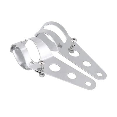 SZYUMO Universal Motorcycle Headlight Mount Bracket Fork Ear Chopper Headlamp Holder Clamp Adjustable Motor Fork Mount 27-36mm