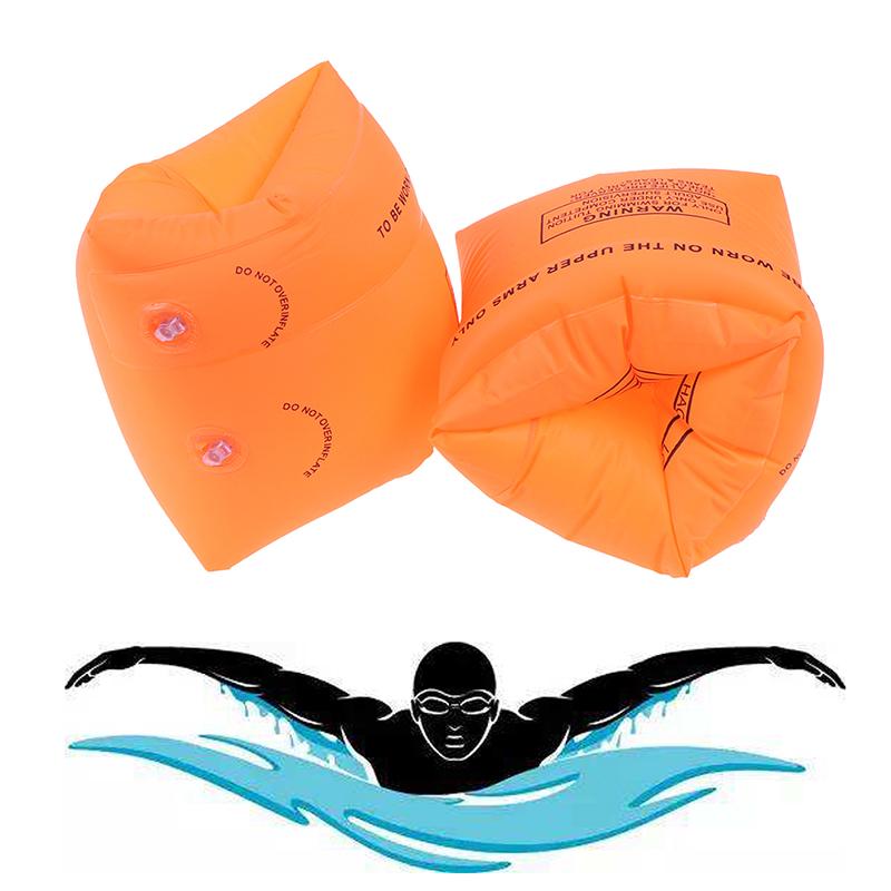 1 Paar Zwembad Hulp Drijver Opblaasbare Zwem Armband Volwassene Kind Leren