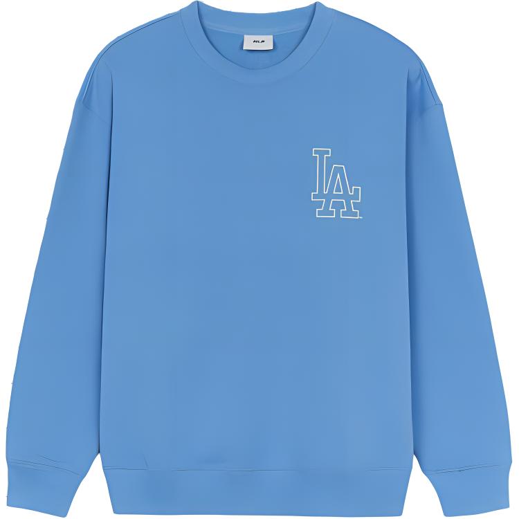 MLB DODGERS Los Angeles Dodgers Mega Logo Sweatshirt Unisex Sky Blue 3AMTB0744-07SBD M