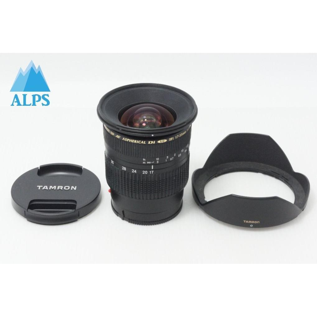 Used Good item TAMRON SP AF 17-35mm F2.8-4 Di LD ASPHERICAL IF A05 SONY MINOLTA mount zoom lens with hood 260619d