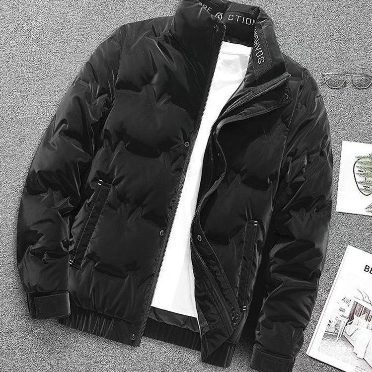 Men's Ultra-Thick Lightweight White Duck Down Jacket - Clearance Winter Style, Wash-Free Outerwear