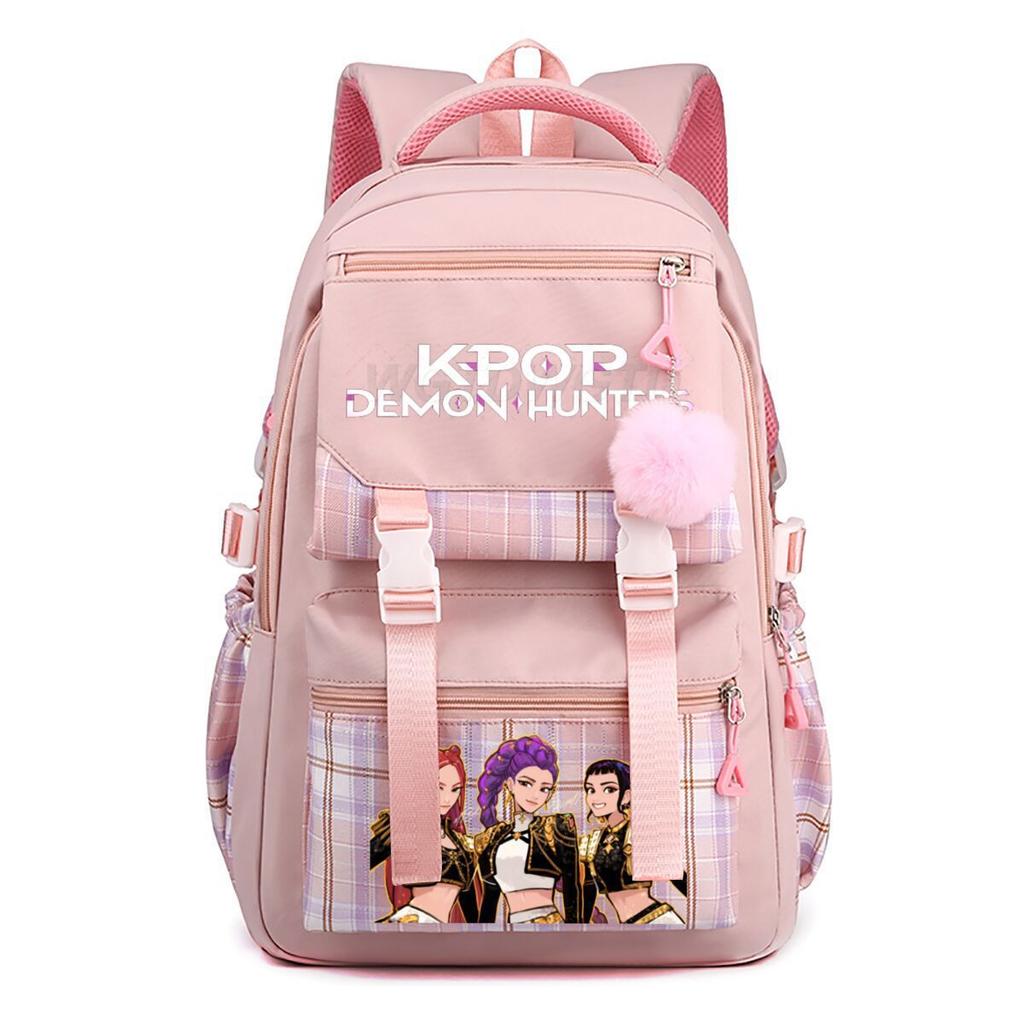 Cartoon Anime Printed Backpack College Wind Ins Trend Large Capacity Student School Bag