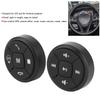 Akozon Car Steering Wheel Controller Steering Wheel Control Button Radio Volume Navigation Controller Switch