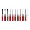 12pcs Screwdriver Tool Kit Multifunction Remote Car Tools Set Slotted/Cross/Hexagonal Screwdrivers Kit Home Repair Tools