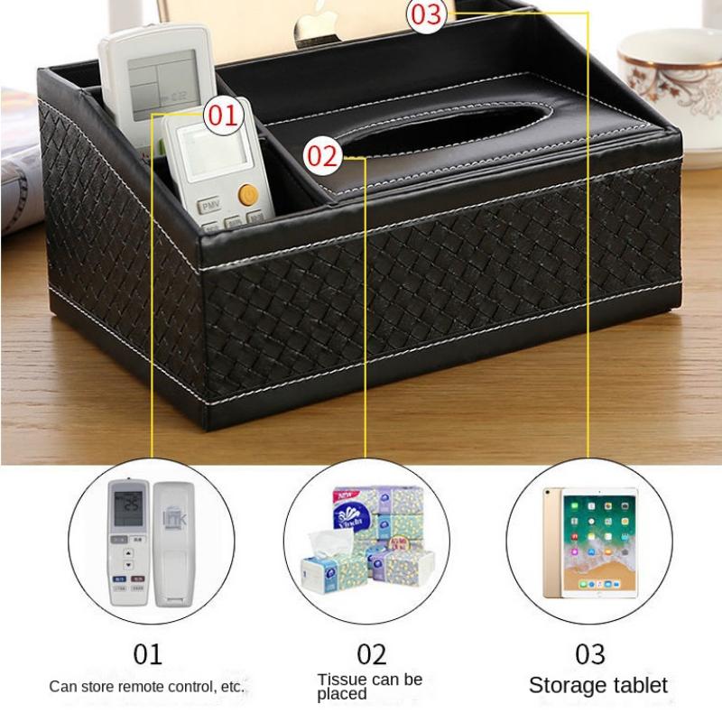 Tissue Multifunctional Drawer Box Paper Tea Table Living Room Remote Control Storage Napkin Paper Organizers