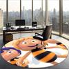L'Ape Maia (5) Tappeto Rotondo per Ufficio Tappeto Decorativo per Pavimento per Ufficio Camera da Letto Soggiorno e Spazio Domestico