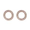 Pandora Ewige Runde Ohrringe Damenohrringe Roségold 280585CZ