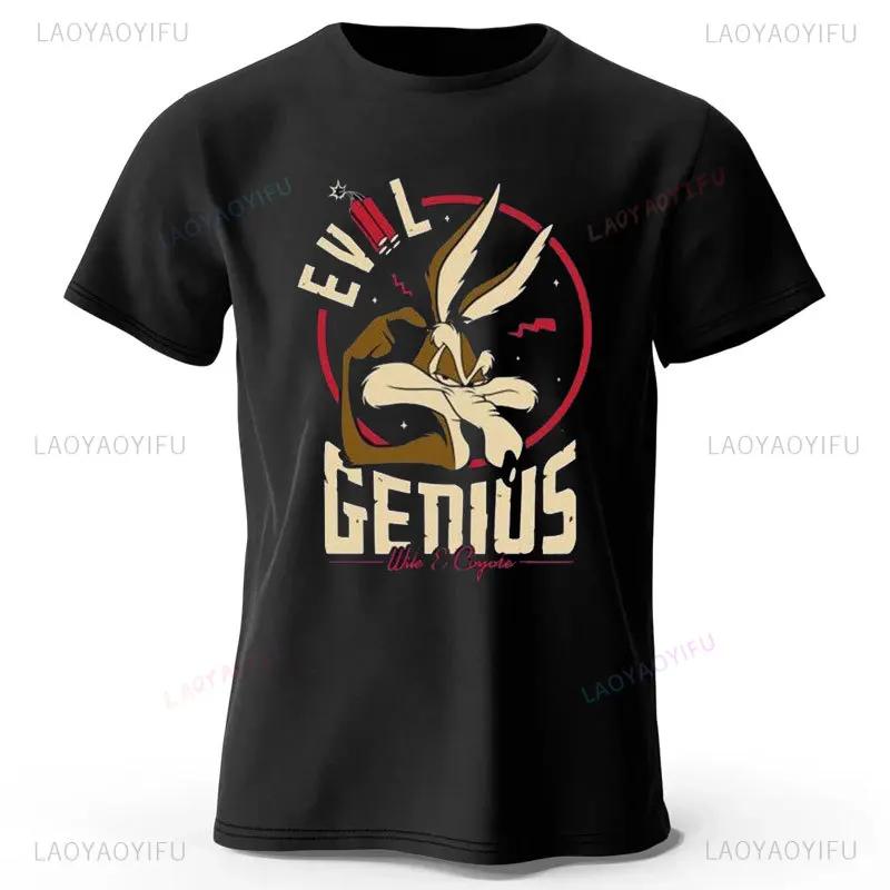 Grafická trička Wile E Coyote Pánská Dámská Y2K Manga Streetwear Topy Anime Oblečení Móda Harajuku Estetické Ležérní Tričko Camisetas