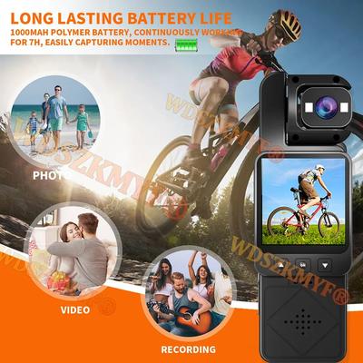 Wifi FHD 1080P Camera Digital Video Outdoor Sports Camera Mini DV Portable Handheld Law Enforcement Recorder 180° Rotatable Lens