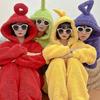 Teletubbies Cosplay Sleepwear Dipsy Laa Po Cos Onesies Jumpsuit Costumes  