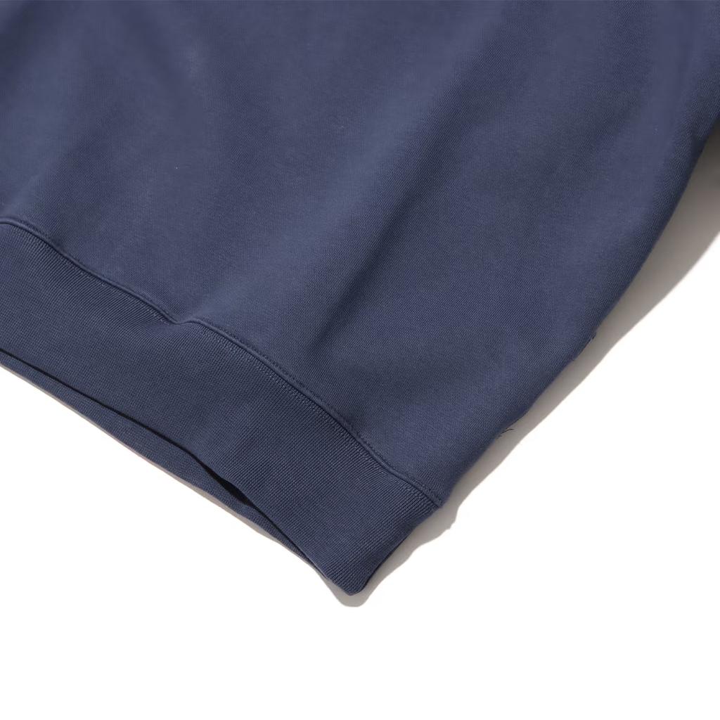Nike Solid Color Stand Collar Pullover Sweatshirt Unisex Tops Blue DQ5210-437