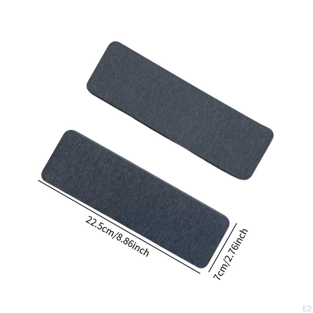 2Pcs Diatomite Hard Cushion, Water Absorbent Coaster, Non Slip Bathroom Counter Quick