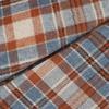 10% Wool Blend Plaid Fabric Women's Fashion Coat Cushion, 560g
