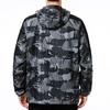 Adidas Camouflage Sports Hooded Casual Running Jacket Men Outerwear Black H40232