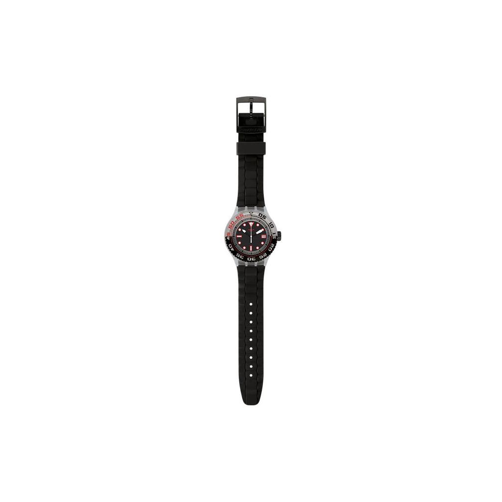 SWATCH Unisex 44mm Black Watch SUUK400 SUUK400