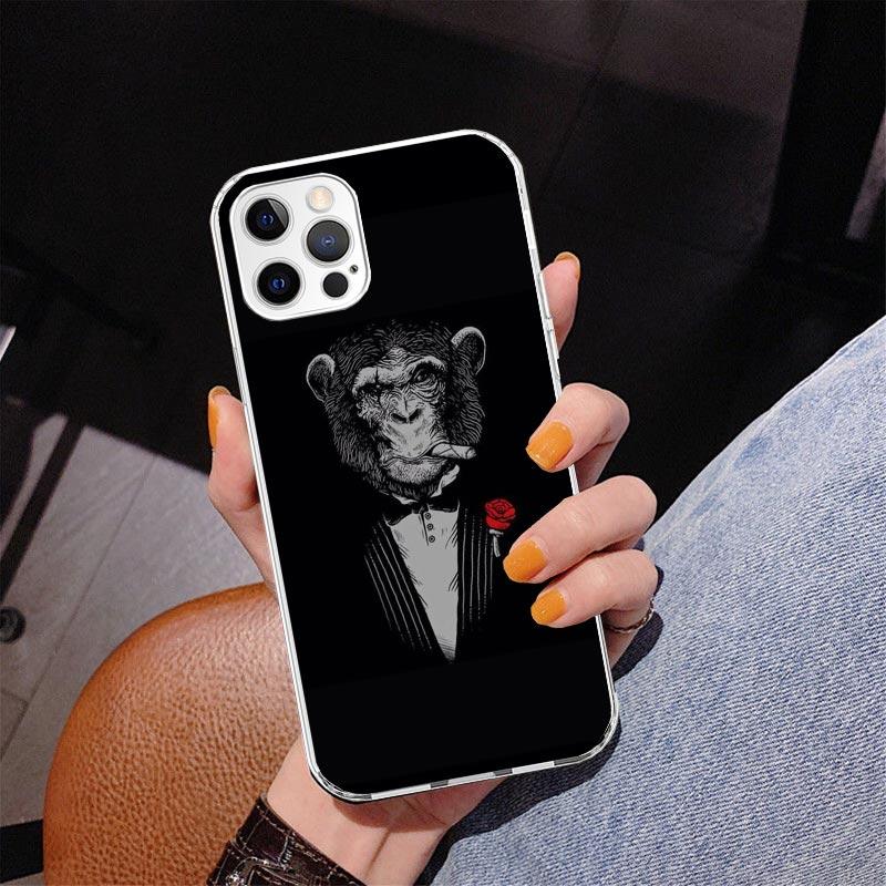 Man Suit Shirt Tie Phnoe Case for Iphone 17 Air 16 16E 11 12 13 Mini 14 Plus 15 Pro Max 7 8 + SE 2020 Phone Cover Coque 17 Air 1