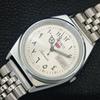 REFURBISHED SEIKO 5 AUTOMATIC 6309A JAPAN MENS VINTAGE SILVER WATCH A442600-1