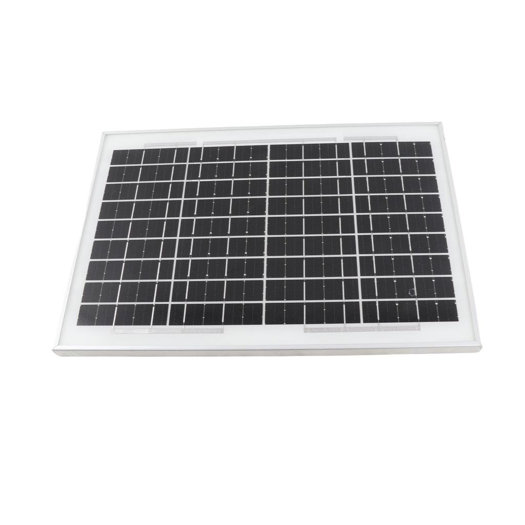 Solarmodul 10W Vorbohrung Monokristallin Wasserdicht 18V Outdoor-Solarmodul für Inselnetzbeleuchtung
