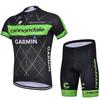 Herren Fahrradtrikot Shorts Set Atmungsaktiv Schlanke Passform Rennrad Indoor Spin Fahren