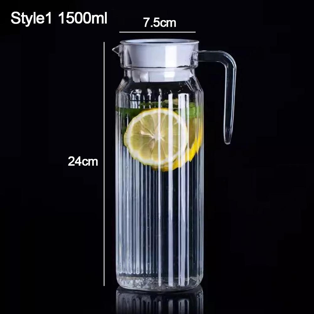 Transparent Water Bottle Large Capacity Juice Cold Water Bottle New Coffee Milk Pot