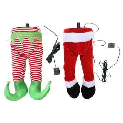 Funny Christmas Legs Swing Decors Festival Swinging Leg Christmas Ornament for Party and Gathering Decorations