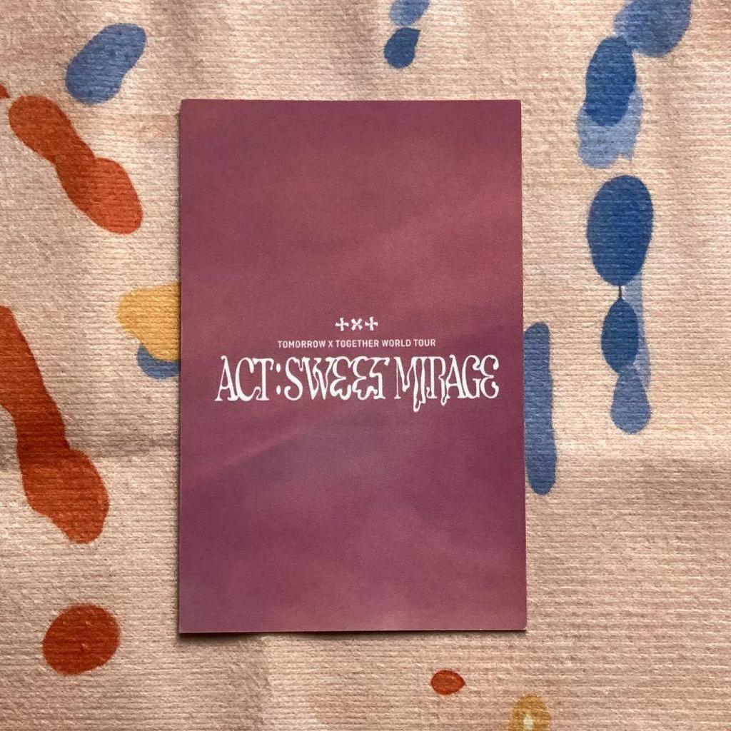 [USED] TXT Beomgyu MOAZONE Seoul Con FC Trading Card