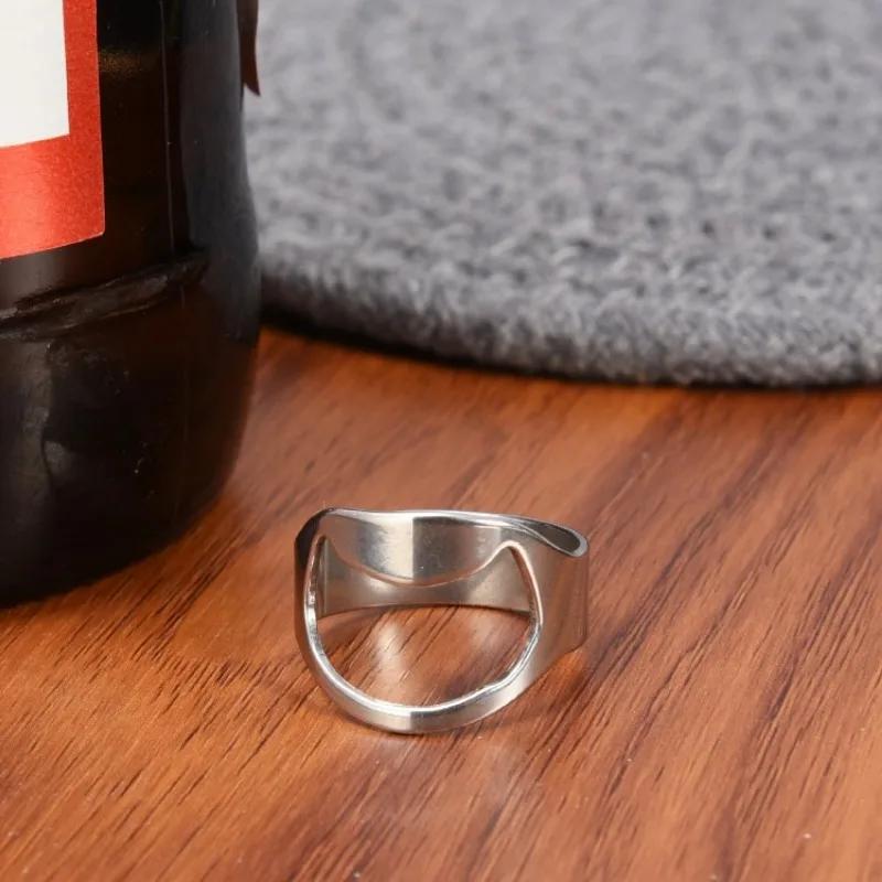 1-3 Stück Edelstahl Finger Korkenzieher Bierflaschenöffner Werkzeug Vielseitiger Ringförmiger Weinflaschenöffner Barkeeper Werkzeuge