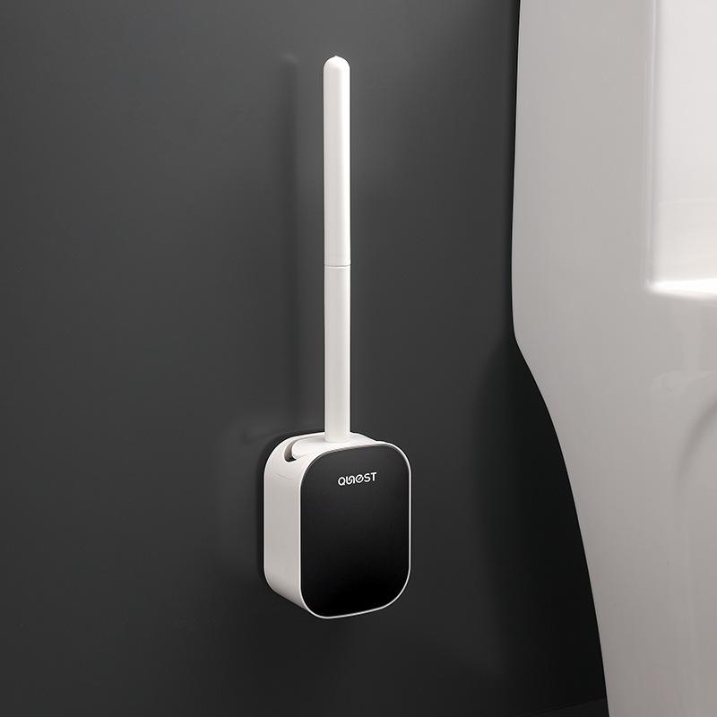 

Настенная туалетная щетка бытовая без труднодоступных мест силиконовая для мытья туалета туалет туалет приседание яма для чистки длинная ручка набор для чистки туалета артефакт