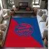 Tappeto Morbido Area Rug con Motivo Calcio Bayern Monaco Antiscivolo Tappeto per Pavimento Interno Tappetino Decorazione Sportiva per Camera da Letto