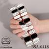 Adesivi per Unghie in Gel Impermeabili Francesi - Carini Cartoni Animati Nail Art Senza Cottura per Stili Europei e Americani