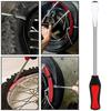 Non-slip Tire Changing Lever Tyre Repair Tool 14.5 Inch Spoons Lever with  Handle for Motorcycle Bicycle Tire Maintenance Tool