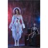 Damen Schwarz Polyester Corpse Bride Kleid Halloween Party Kostüm