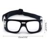 Sportbrille Brille für Männer Frauen Racquetball Basketball Fußball Brillen Schutzbrille Stoß Kollision Linse