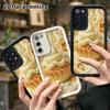 Phone Case: 2D flat, suitable for Samsung Galaxy A34 A35 M05 M06 S20 S22 S21 FE Plus 5G protective cases, cream cupcake, perfect Christmas and Hallowe