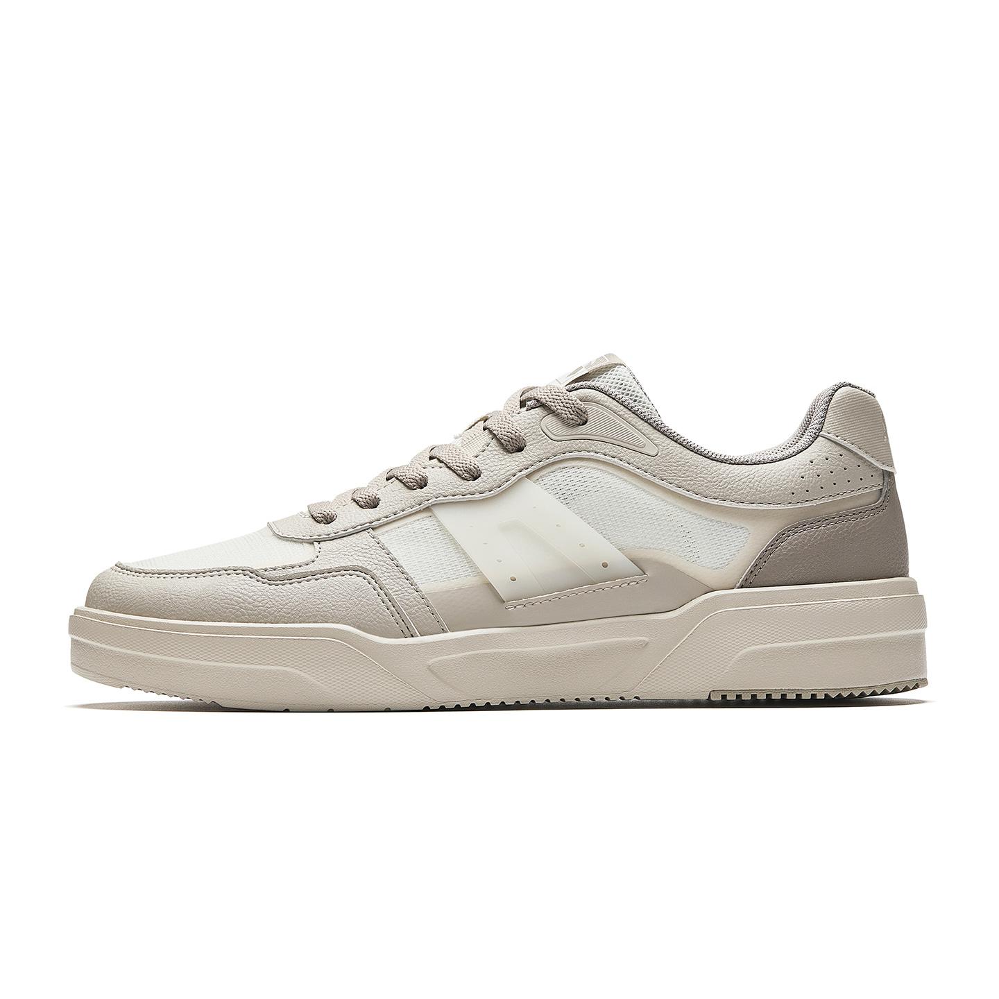 Anta Synthetic Leather Fabric Simple Fashion Breathable Support Low-Top Lifestyle Sneakers Unisex sneakers 112628024-5 39
