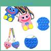 Huggy Playtime Poppy Wuggy Kissy Missy Pop It Shoulder Bag Coin Keychain Purse