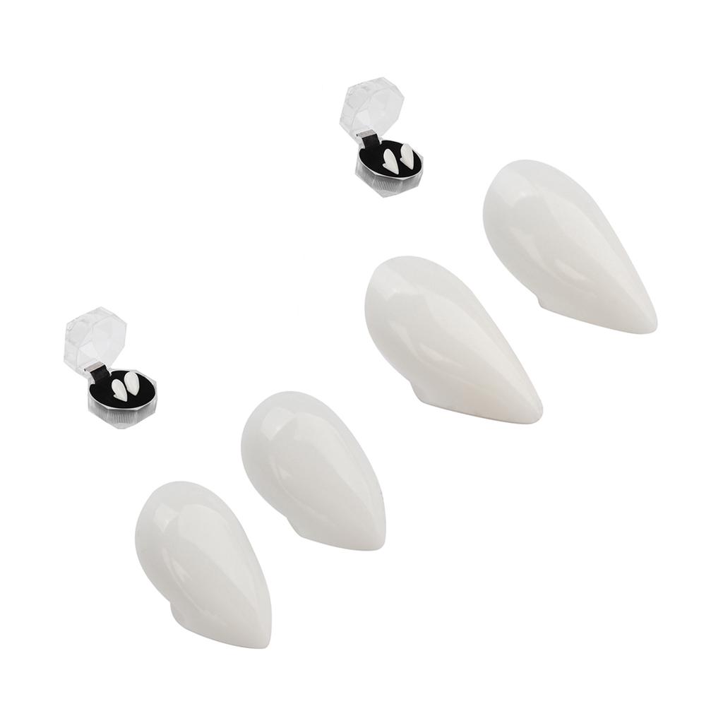 Vampire Fangs Resin Fake Teeth Halloween Party Props Cosplay Dentures Decoration