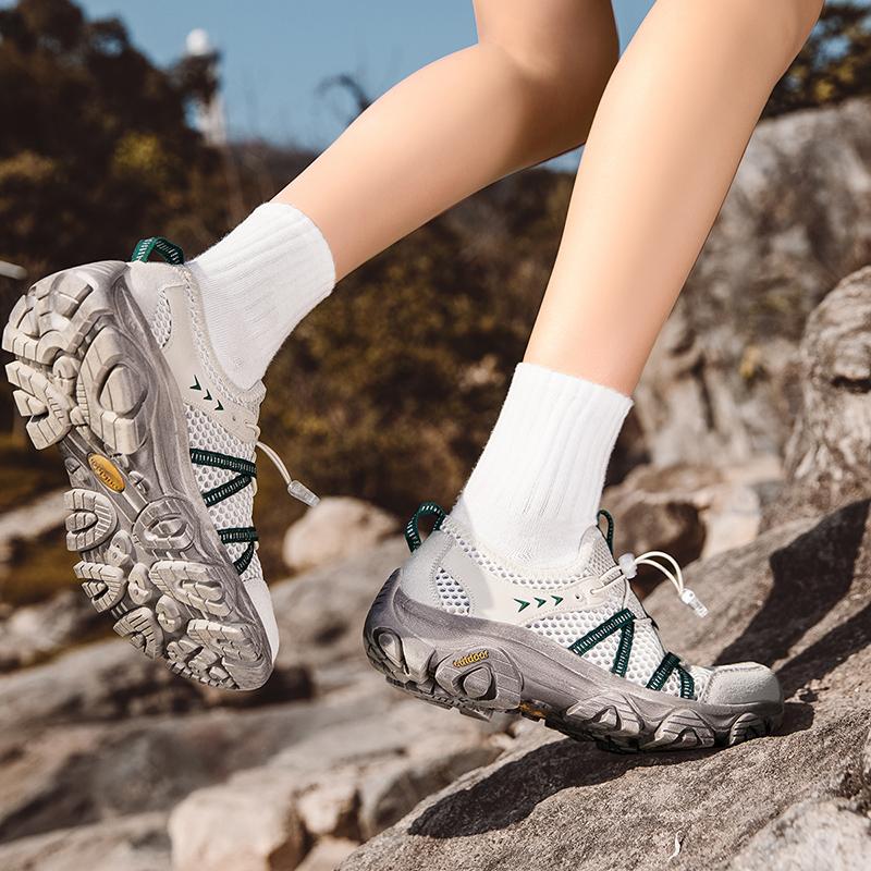 Men's & Women's Hiking Shoes Breathable Casual Sneakers Hole Shoes Outdoor Casual Sandals Summer