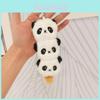 Adorable Cartoon Panda Sugar Gourd Plush Keychain Fun Backpack Pendant Toy Gift