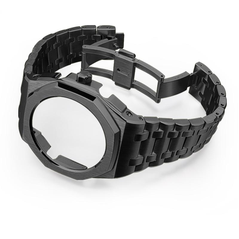 GA2100 Modified Kit For Casio G-SHOCK GA-2100 GA-2110 GA-B2100 men Solid Stainless Steel Watch Case Strap Metal replace Bracelet