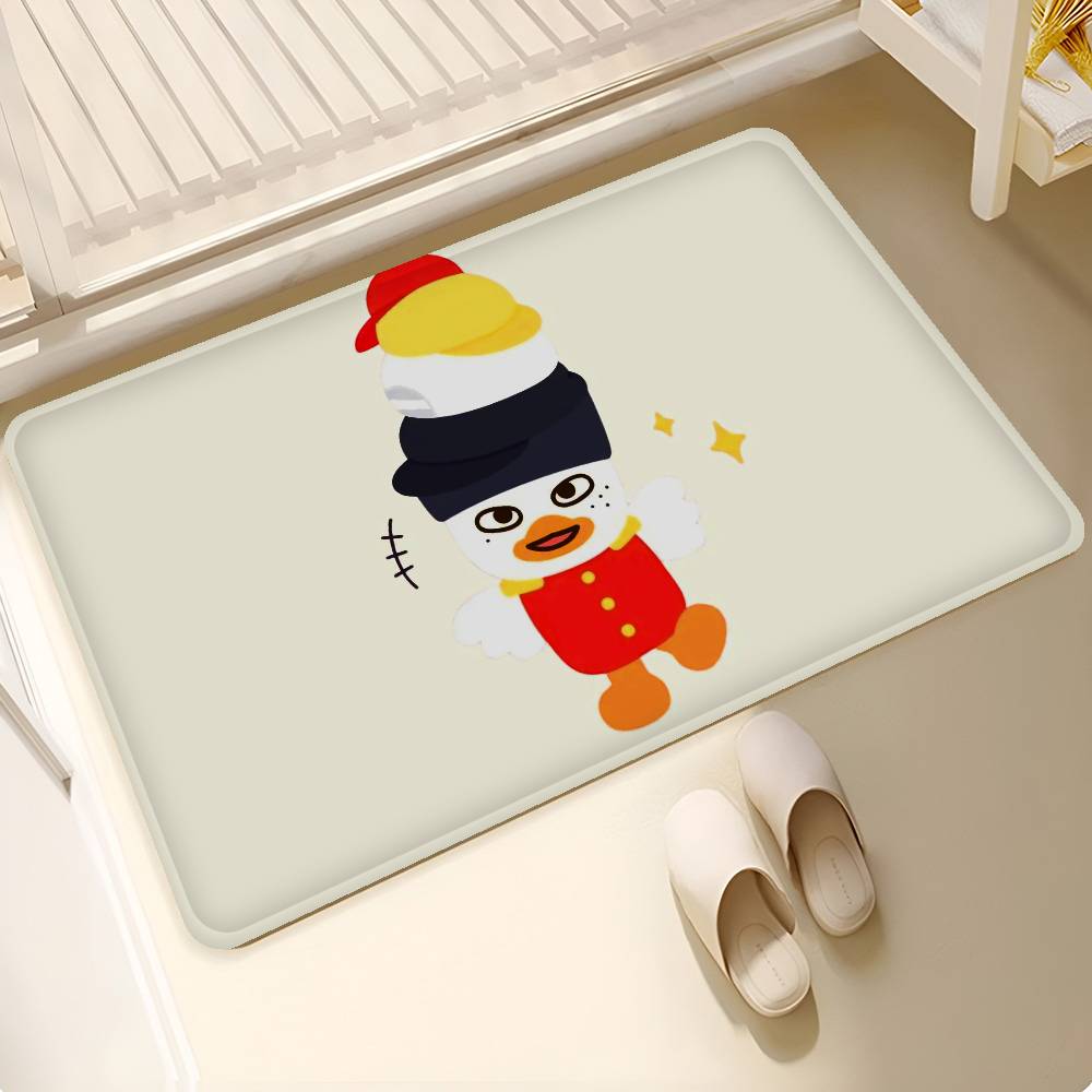 Cute DDOLBYEONG Floor Carpet Nordic Style Home Doormat Bathroom-Toilet Mats Bedroom Hotel Decor Mat