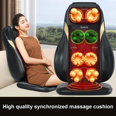 Multifunktionales 3D-Massagekissen Rückenlehne Sitz Hüftstütze Knetmassagekissen Auto & Zuhause Nackenmassagekissen