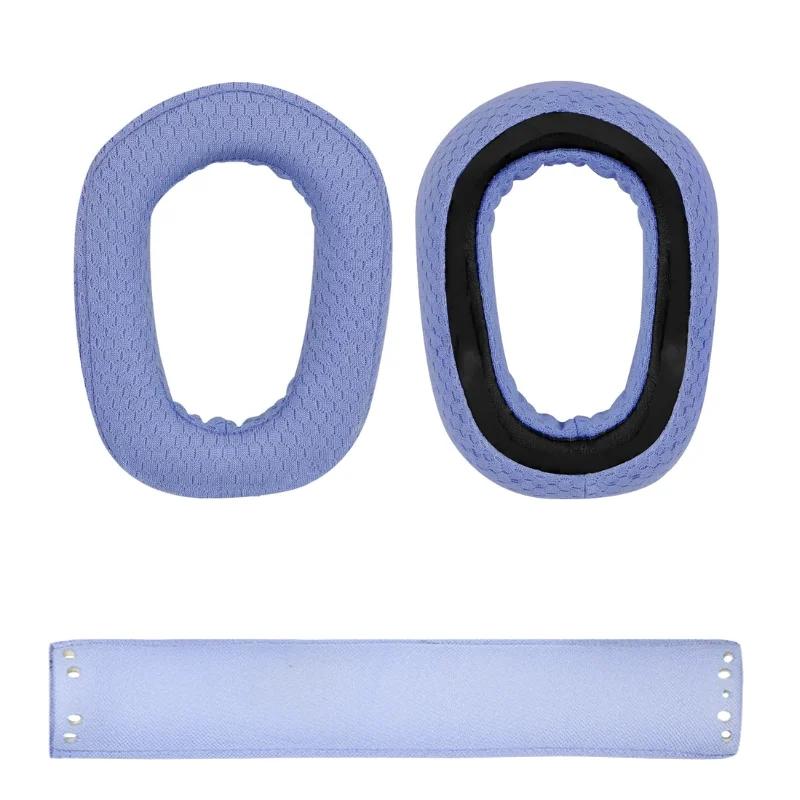 Replacement Ear Pads Cushions for Logitech G435 Headphone Softer Protein Leather Earpads