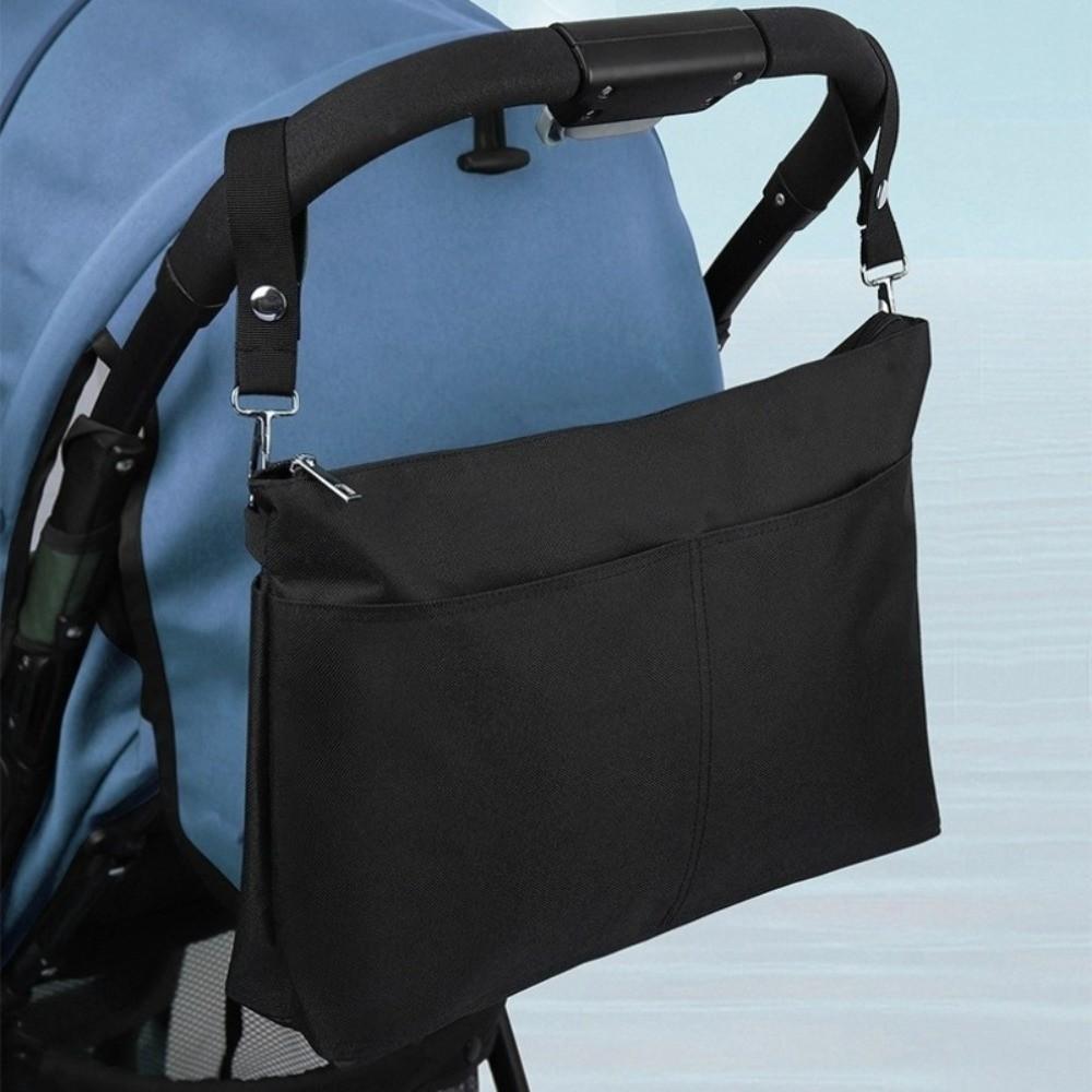 Large-capacity Baby Pram Hanging Bag Multifunction Mommy Shoulder Bag Diaper Bottle