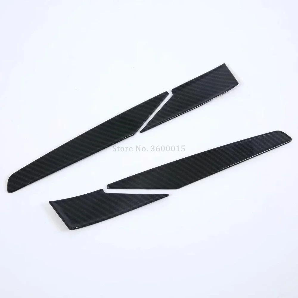 For Hyundai Kona Kauai 2017-   Chrome Rear View Side Door Mirror Strip Molding Trim Exterior Accessories Car Styling