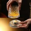Kristall 360 drehbarer Whiskey-Glasbecher Kreativer Glasbecher mit Sockel Flasche Bar Party Bierkrug Trinkgläser Bier Zubehör