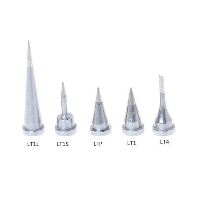 5pcs 936 Electric Brass Soldering Irons Tip Solder Station Conical Bevel Tip Lp
