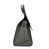 Used CAMELLIAHandbag gray leather/Suede Women